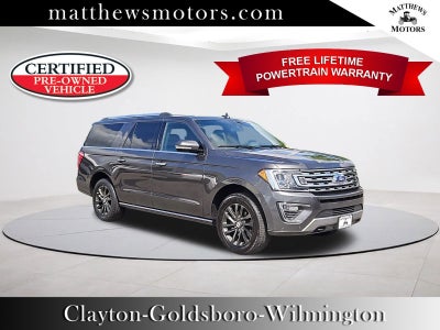 2021 Ford Expedition Max Limited 4WD w/ Nav, Panoramic Vista Sunroof & 3rd Row