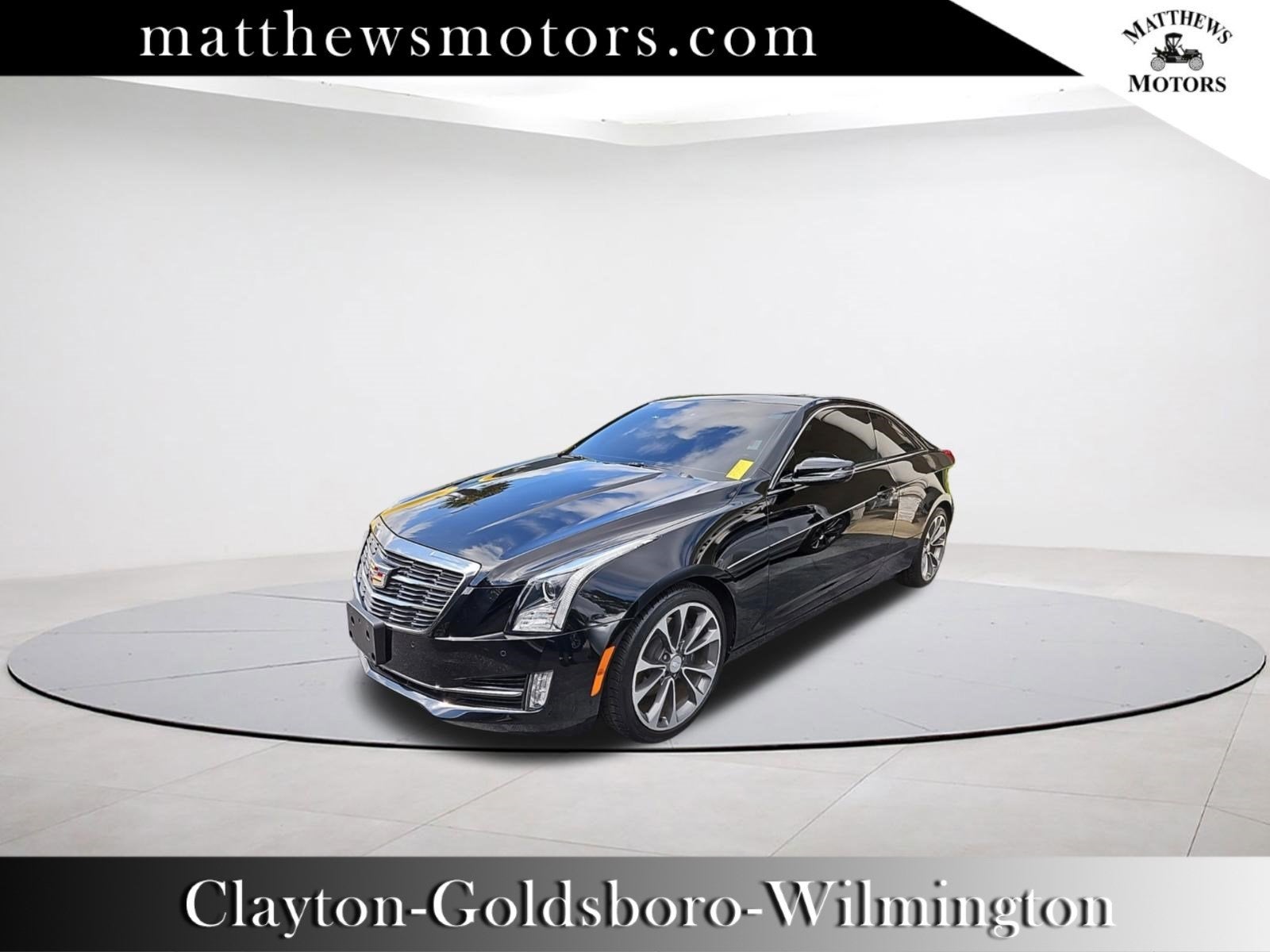 2017 Cadillac ATS Coupe 2.0L Luxury RWD w/ Carbon Black Pkg. Nav &amp; Suroof