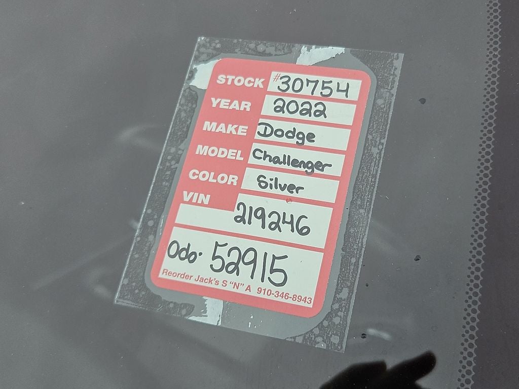 2022 Dodge Challenger GT