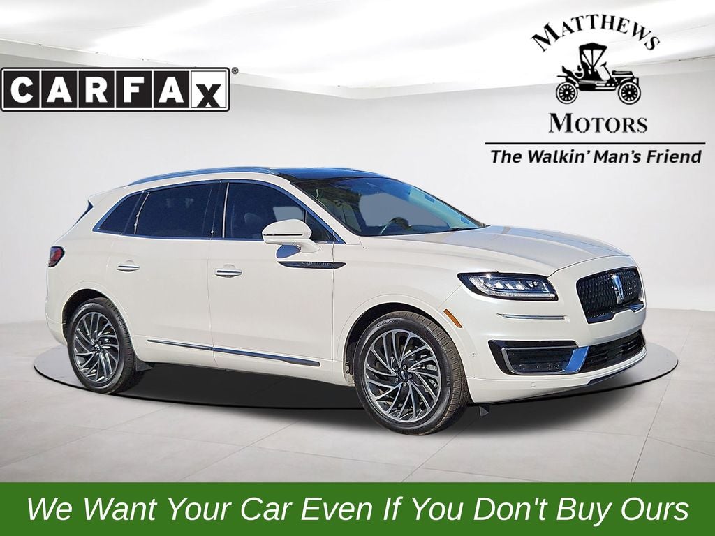 2019 Lincoln Nautilus Reserve