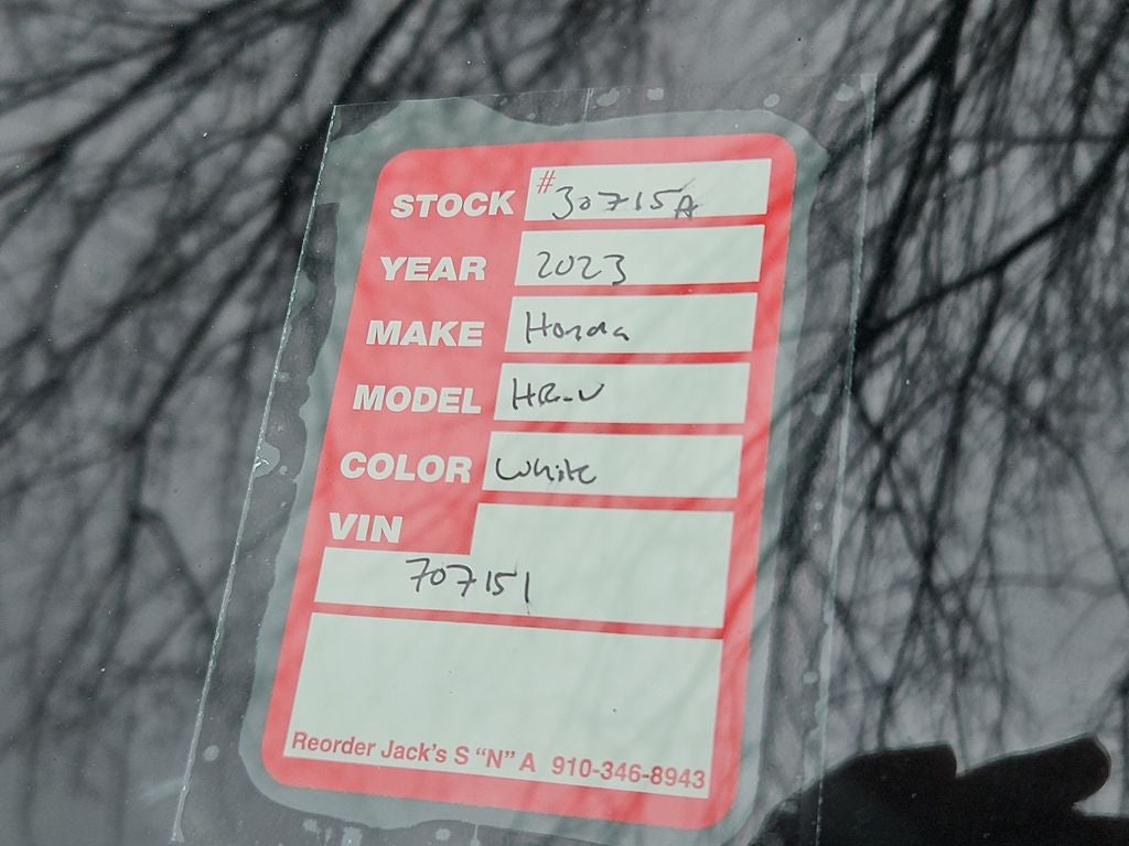 2023 Honda HR-V Sport