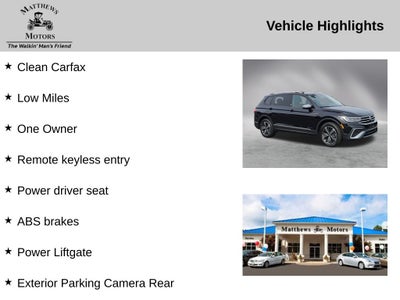 2024 Volkswagen Tiguan 2.0T SE