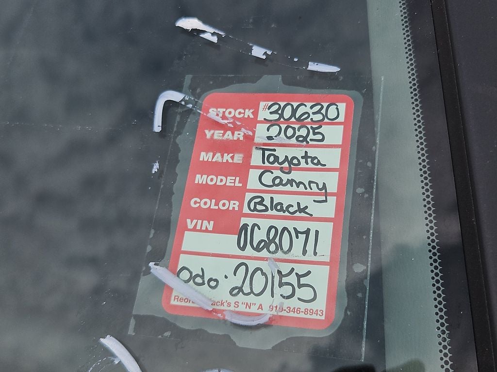 2025 Toyota Camry LE