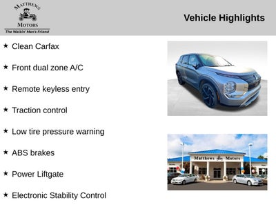2024 Mitsubishi Outlander SE