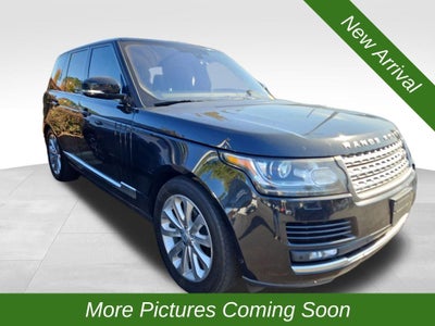 2016 Land Rover Range Rover HSE