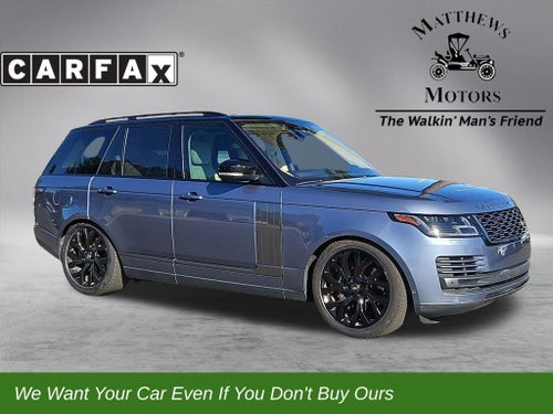 2021 Land Rover Range Rover Westminster Shadow Exterior And Driver Assist Package