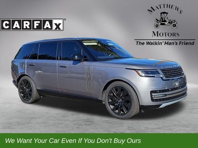 2023 Land Rover Range Rover SE LWB 7 Passenger