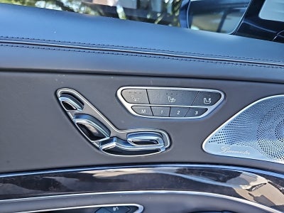 2016 Mercedes-Benz S550 w/ Sport, Premium, Rear Seat & Drivers Assist Pkg. S-Class