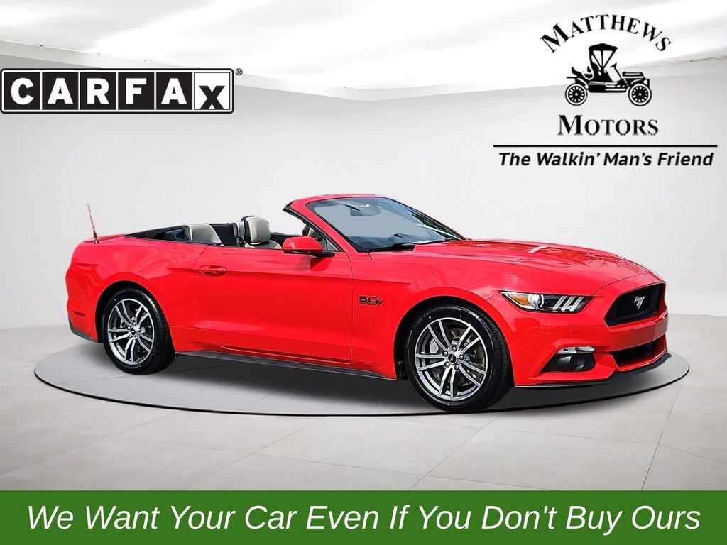 2015 Ford Mustang GT Premium Convertible