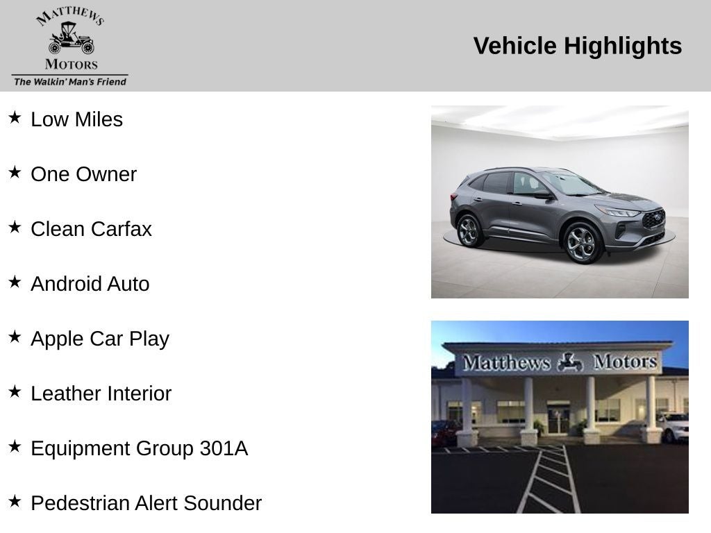 2024 Ford Escape ST-Line