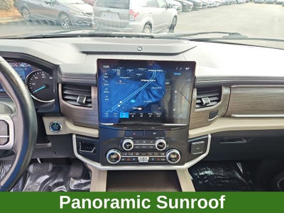 2023 Ford Expedition Limited w/ Nav, Panoramic Vista Roof & 3rd Row