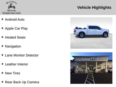 2023 Ford F-150 Platinum 4WD SuperCrew Cab FX4 Off-Road Pkg. w/ Na