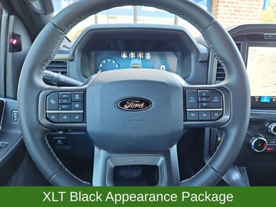 2024 Ford F-150 XLT 4WD SuperCrew FX4 5.0L w/ Black Appearance Pkg