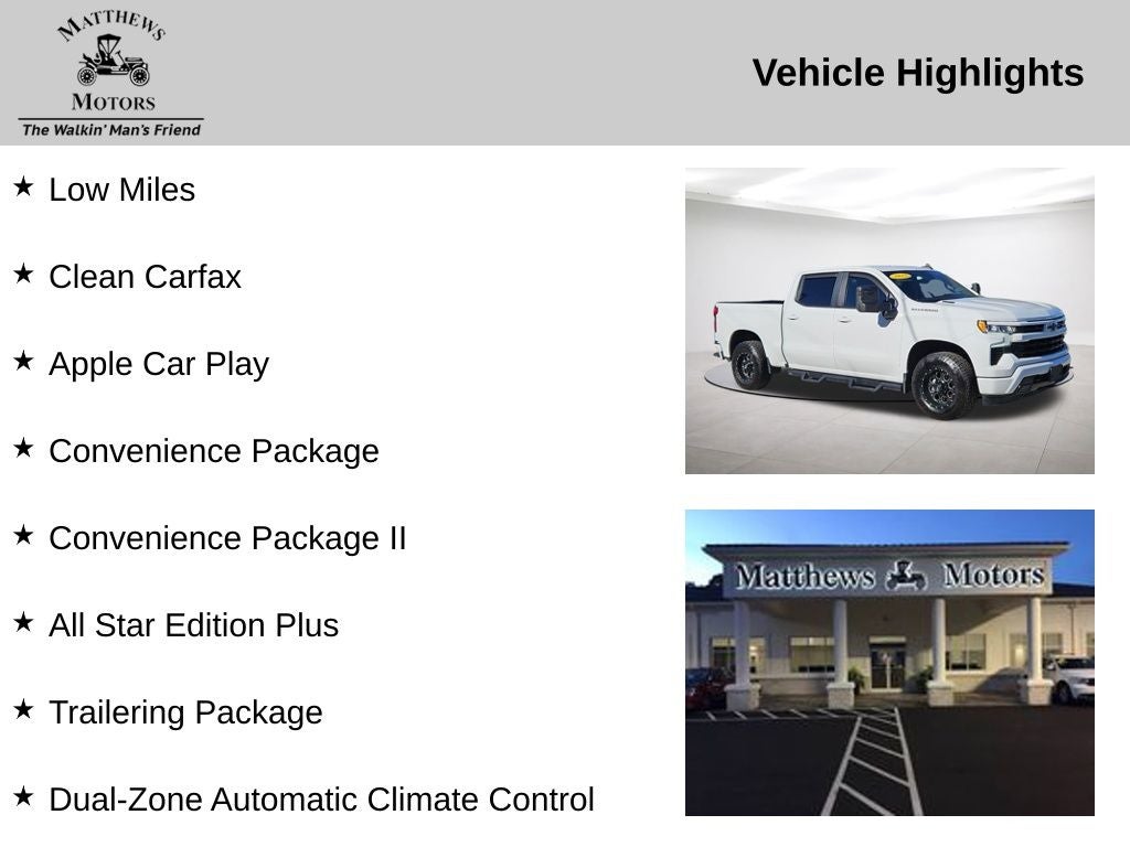 2023 Chevrolet Silverado 1500 RST Crew Cab 4WD All Star Edition