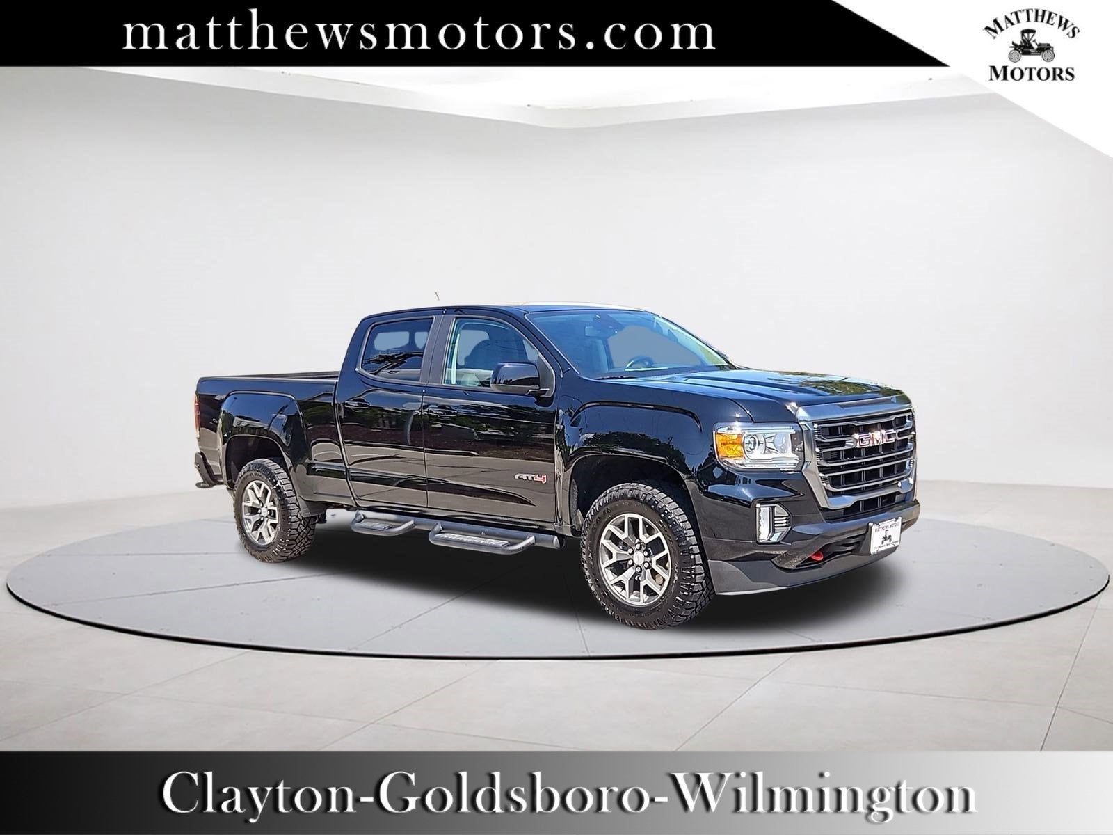 2021 GMC Canyon 4WD AT4 Crew Cab w/ Leather, Nav Drivers Alert Pkg.