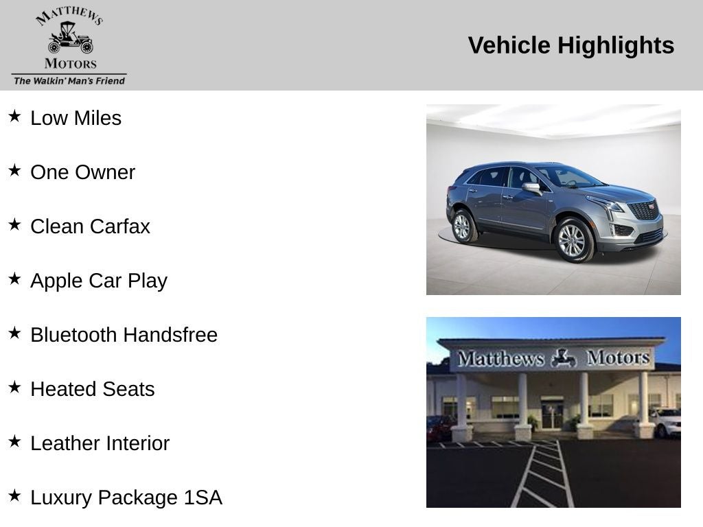 2023 Cadillac XT5 Luxury