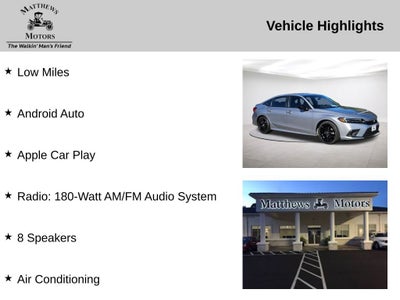 2022 Honda Civic Sport