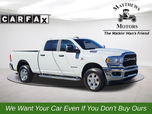 2024 RAM 2500 BIG HORN Crew Cab 4x4 Cummins 6.7L I6 Turbodiesel Crew Cab 4WD 6.7L Turbodiesel