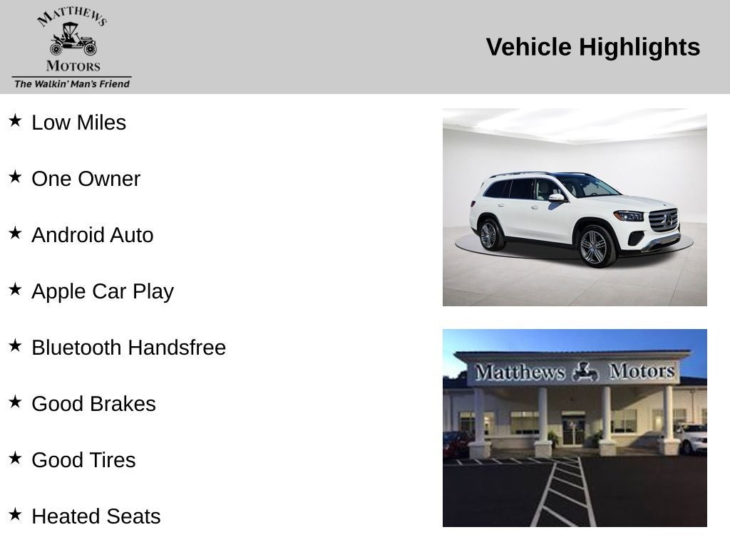 2024 Mercedes-Benz GLS GLS 450 4MATIC®