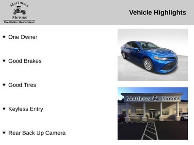 2020 Toyota Camry LE