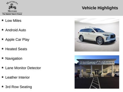 2022 INFINITI QX60 LUXE