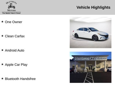 2023 Hyundai Elantra SEL