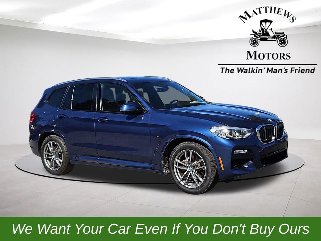 2019 BMW X3 xDrive30i M-Sport Pkg. 2 Drivers Assist & Premium