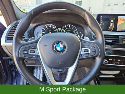 2019 BMW X3 xDrive30i M-Sport Pkg. 2 Drivers Assist & Premium