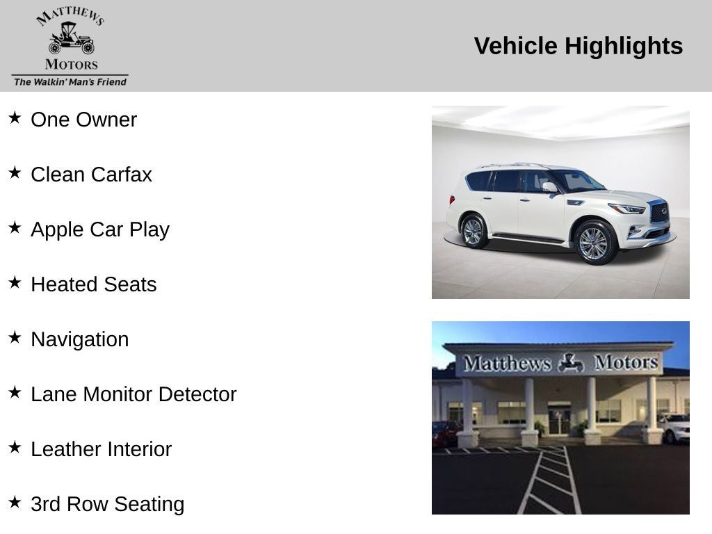 2023 INFINITI QX80 LUXE