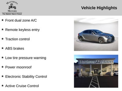 2020 Lexus IS 300 F-Sport 300