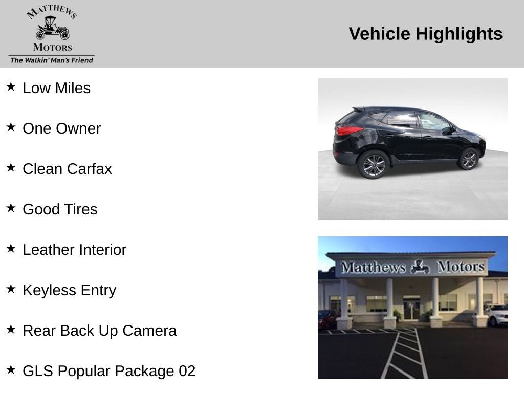 2015 Hyundai Tucson GLS