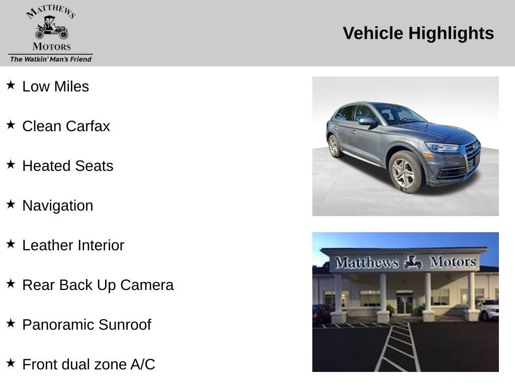 2018 Audi Q5 2.0T Premium quattro