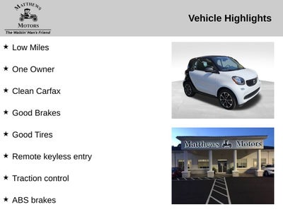 2017 smart Fortwo Passion